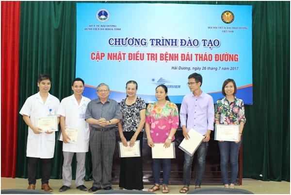 Bệnh viện đa khoa tỉnh Hải Dương tổ chức chương trình đào tạo liên tục cập nhật thông tin về điều trị bệnh đái tháo đường